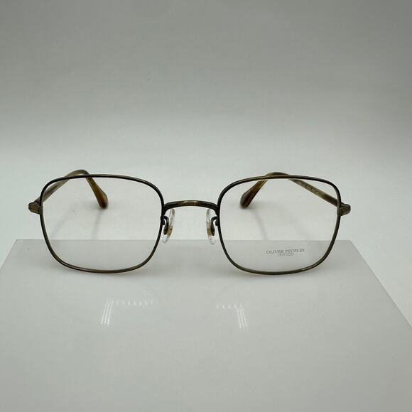 Oliver Peoples Redfield OV1129-T 5123 Unisex Brushed Gold Titanium 48-21-145 - Picture 1 of 12